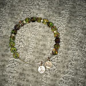 Green Alex and Ani Bracelet